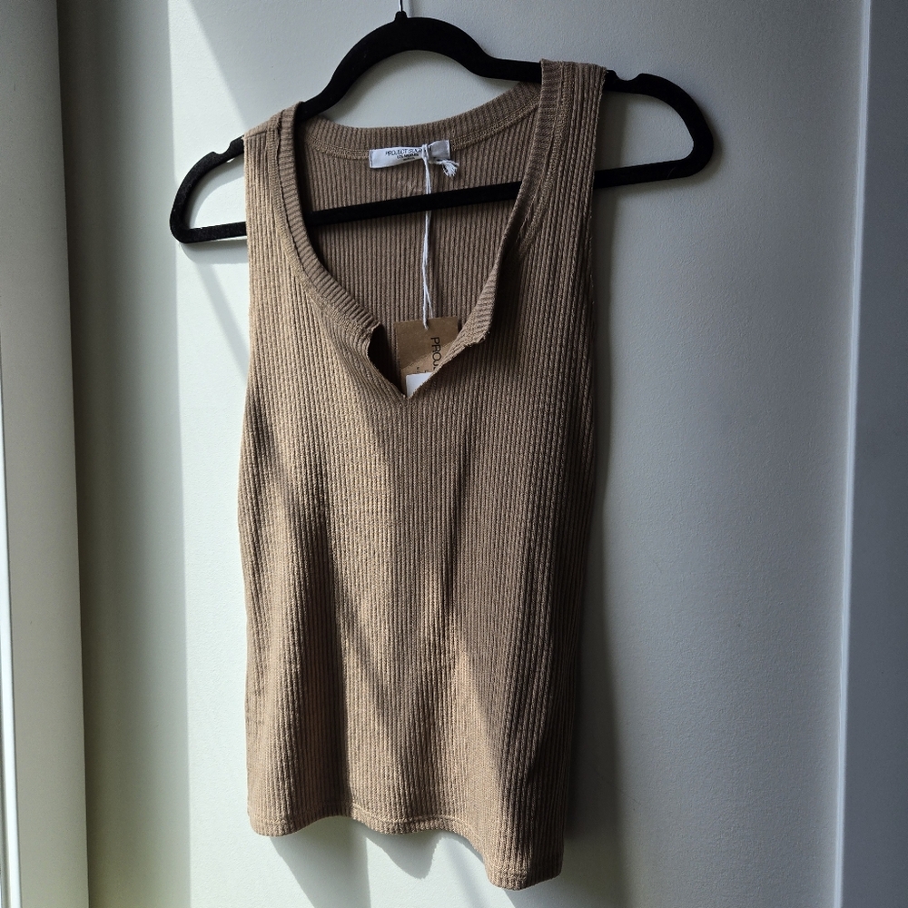 Project Social T Ribbed Tank NWT - Picture 2 of 2